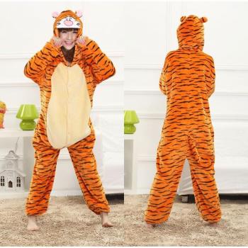 Lustiges Tiger-Body‑Suit: Halloween-Party-Kleidung