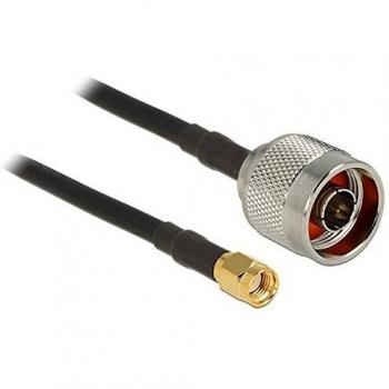 Delock 89466 Antenna Cable 10m N Plug SMA Plug RG-58 A/U