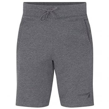 New Balance Männer-Shorts „Grau“ – Stretch Grafiklogo, Classic Core