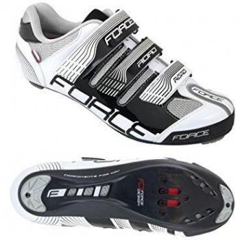 Force Speed Fahrradschuhe 38 schwarz-weiß