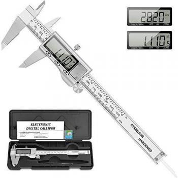 Stainless Steel Measuring Tool: Digital Vernier Caliper with 150mm/6 Inch Range