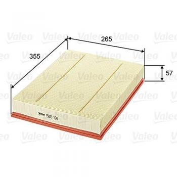 Valeo Luftfilter 585198 für Mercedes-Benz und VW Modelle