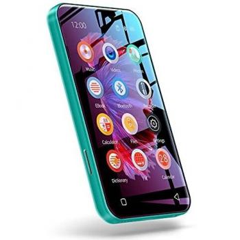 TIMMKOO MP3 Player with Bluetooth, 4.0 Full Touch Screen Mp4 Mp3 Player with
