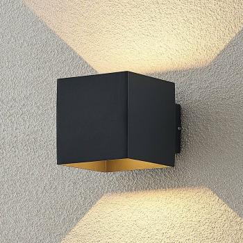 Aplique LED para exterior Esani de Lindby, antracita, arriba/abajo, IP54