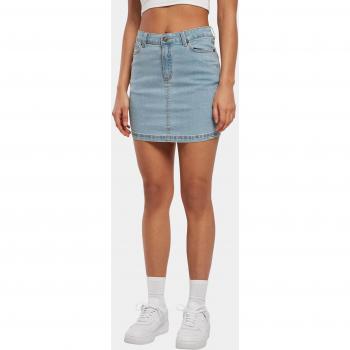 Minigonna in denim elasticizzato da donna Urban Classics biologico