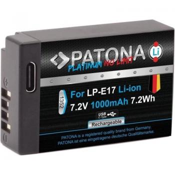 Batteria PATONA Platinum con Ingresso USB-C per Sony NP-FW50