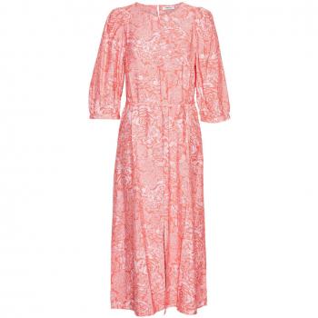 Moss Copenhagen 17280 P ROSE FLOWER 3/4 damesjurk