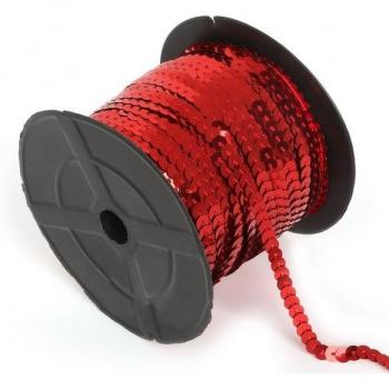 Mixed Color Flat Sequins 100 Yards/Roll 6mm Diameter