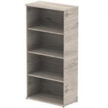 Impulse 1600mm Bookcase Grey Oak