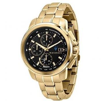 Maserati Successo Solar Gold Edition 44mm Unisex Men's Watch