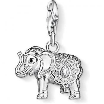Colgante de Plata Elefante Indio