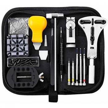 Watch Tool Set Professional Repair Kit with Large Adjustable Case Opener