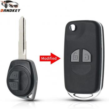 Dandkey Folding Key Shell for Suzuki Grage