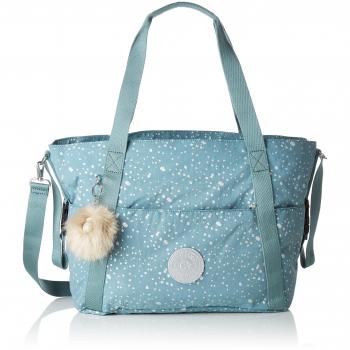Kipling LITTLE HEART Cartable, 50 cm, 19 litres, Multicolore (Silver Sky)