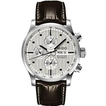Reloj Mido Multiesfera con Correa de Cuero
