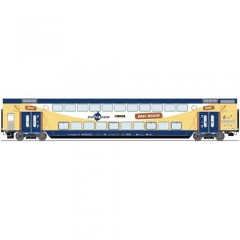 Roco H0 Metronom Carrozza Doppia Piano