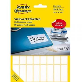 Avery 3323 Etichette Bianco con Angoli Arrotondati