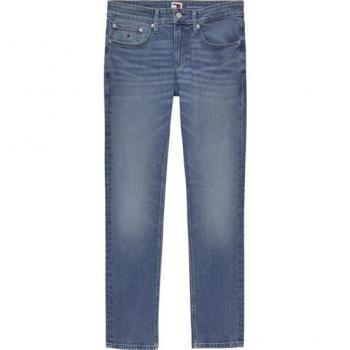 Tommy Hilfiger, Slim-fit Cotton Washed Jeans W29 L32 Blue