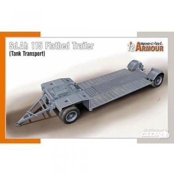Spezieller Hobby-Truck: SD.AH 115 Flachbetttrailer (Tank‑Transport)