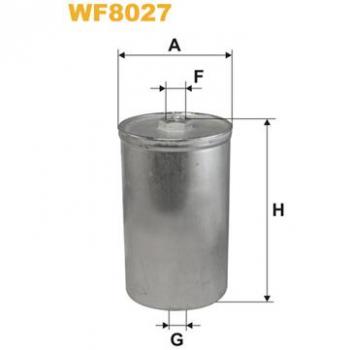 WIX Petrol Fuel Filter Metal Threaded Pipe