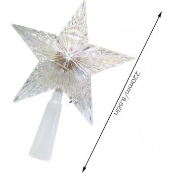 Flashing Star Tree Topper