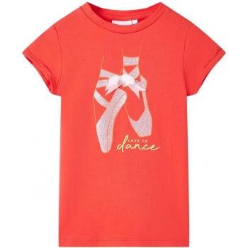 VidaXL Kinder-T-Shirt Rot 122