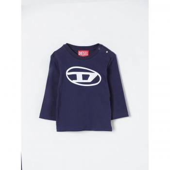 Top à manches longues Diesel Bleu (taille 24-36, mixte)