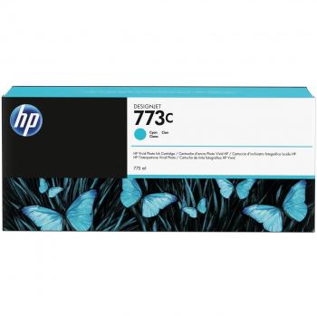 HP 773: Cartucho de tinta original cyan C1Q42A