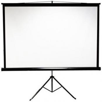 Iggual Écran de Projection 180 x 180 cm avec Trépied et Sac