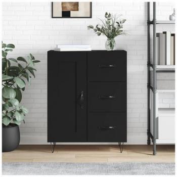 MAISON CHIC Stilvolles Sideboard Schwarz 69,5x34x90 cm