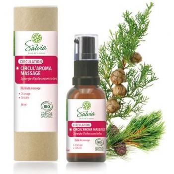 Aceite de Masaje Terapéutico Circul'aroma para Mejorar la Circulación y el Drenaje