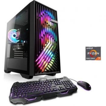 CSL Levita V28350 Gaming-PC (AMD Ryzen 7 5700X, NVIDIA GeForce RTX 4060 Ti, 32 GB RAM, 1000 GB SSD)