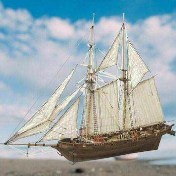 Halcon 1:100 Segelboot Modell Holz Dekoration
