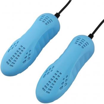 Strombetriebener Schuhdampfer mit Luftzirkulation