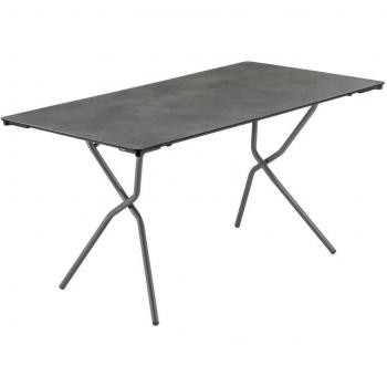 Table pliante Lafuma Mobilier Anytime 139×79×73 cm – Gris Graphite