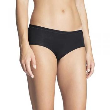 CALIDA Natural Comfort Hipster Schwarz Baumwolle Medium Damen