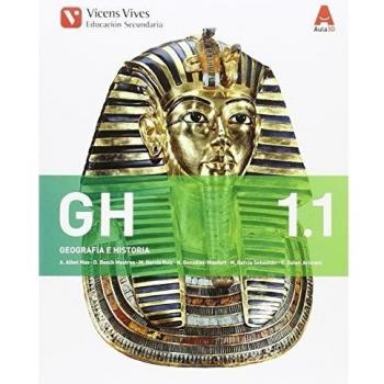 GH 1 (1.1-1.2)+ PAIS VASCO SEPARATA (AULA 3D) (Tapa blanda).