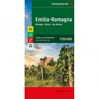 Emilia-Romagna Road and Leisure Map