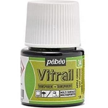 Pébéo Vitrail Transparente Farbe Apfelgrün 45 ml
