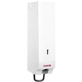 CWS ParadiseCream Slim Seifencremespender für 500 ml Flaschen, mit Panel weiß