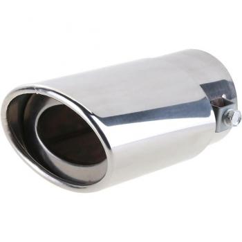 Universal 58mm Black Car Exhaust Tail Pipe Tip