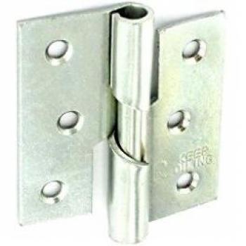 Securit Rising Butt Hinges RH ZP 75mm
