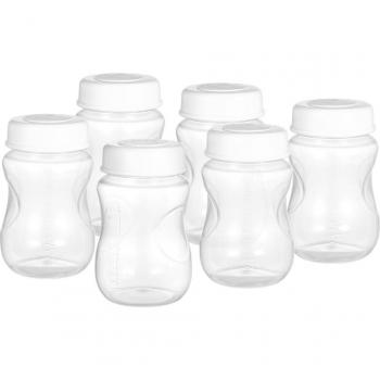 Praktische Muttermilch Lagerflaschen 6/8er Set