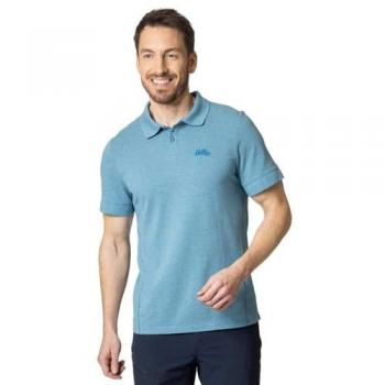 Odlo Nikko Herren-Polo (S/S) Blau – Medium