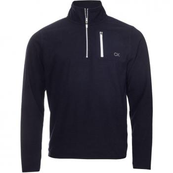 Calvin Klein Golf Fleece-Oberteil 1/2-Zip, navy Herren XXL