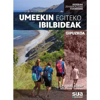 Umeekin egiteko ibilbideak Gipuzkoan (Tapa blanda).