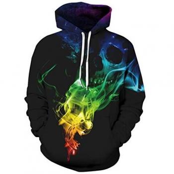 Sweat Imprimé Skull AideaOne Femme/Homme