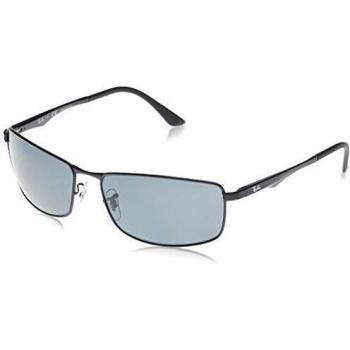 Ray-Ban RB3498 Lunettes de Soleil Polarized 006/81 64 Homme Noires