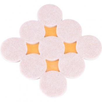 Fieltro Protector de Muebles 18× Autoadhesivo Rectángulo