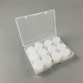 Bouchons d'oreilles en silicone, 12 pièces, souples, étanches, pour natation, douche, sports aquatiques